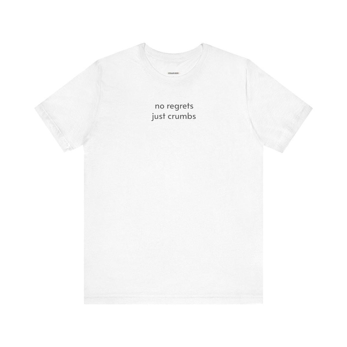No Regrets, Just Crumbs Minimalist Style T-Shirt product image 18