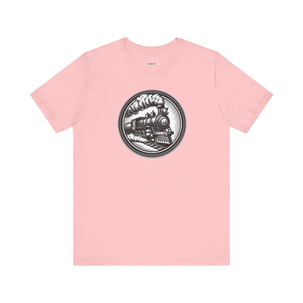 Steam Train Vintage Objects Graphic T-Shirt product image 15