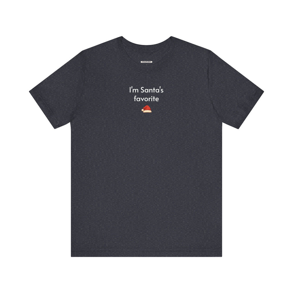 I'm Santa's Favorite Minimalist Style T-Shirt product image 9