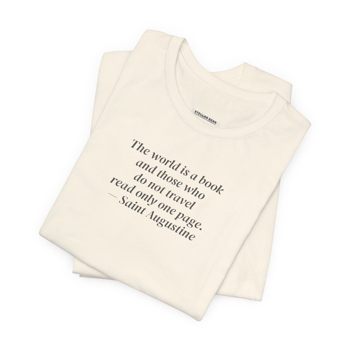 The World is a Book ... Travel Minimalist Style T-Shirt product image 3