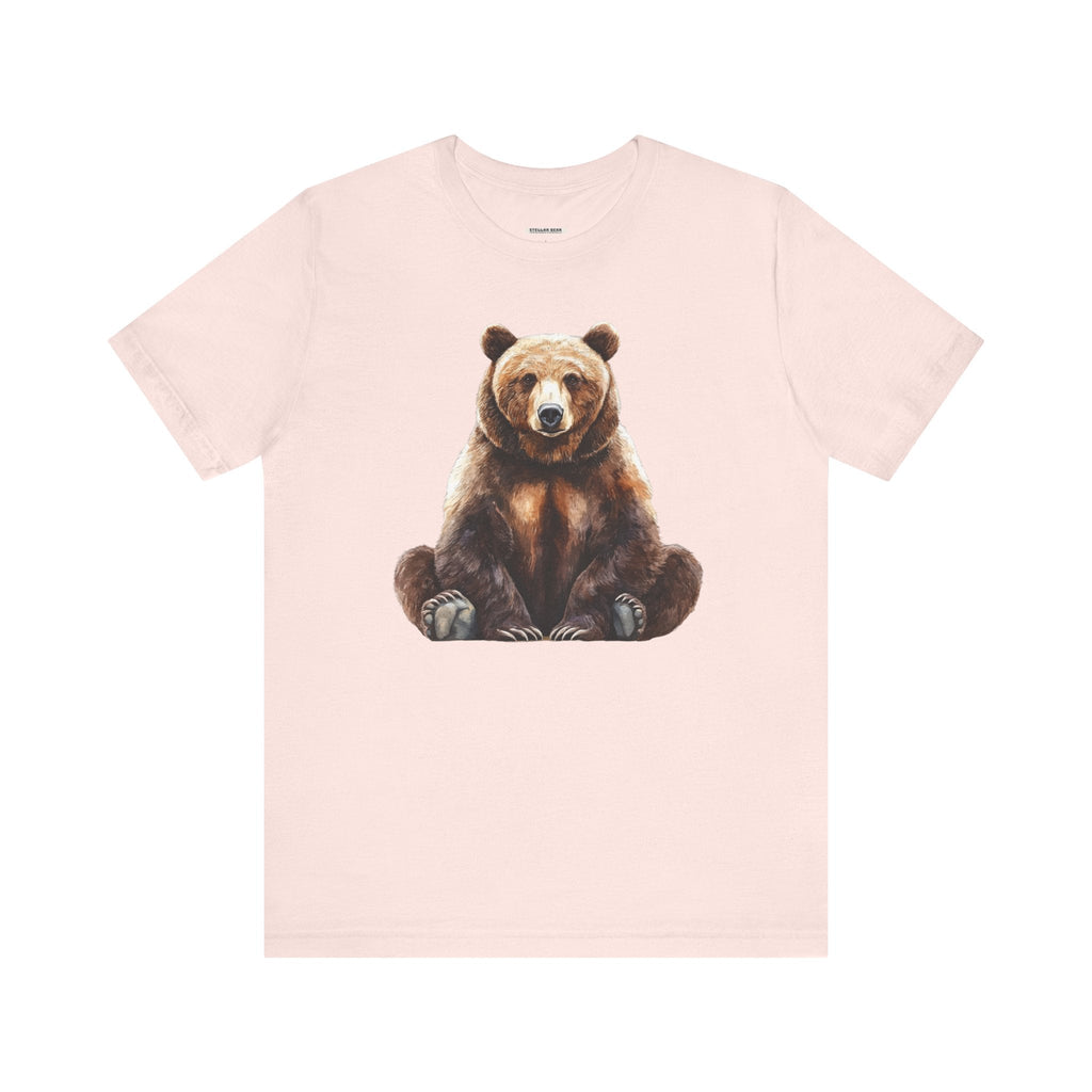 Grizzly Bear Sitting Graphic T-Shirt product image 13