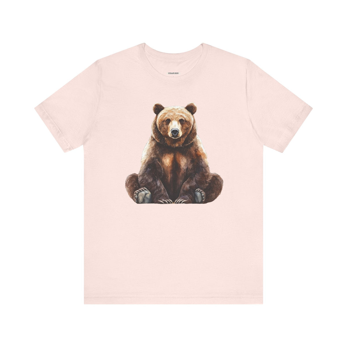 Grizzly Bear Sitting Graphic T-Shirt product image 13