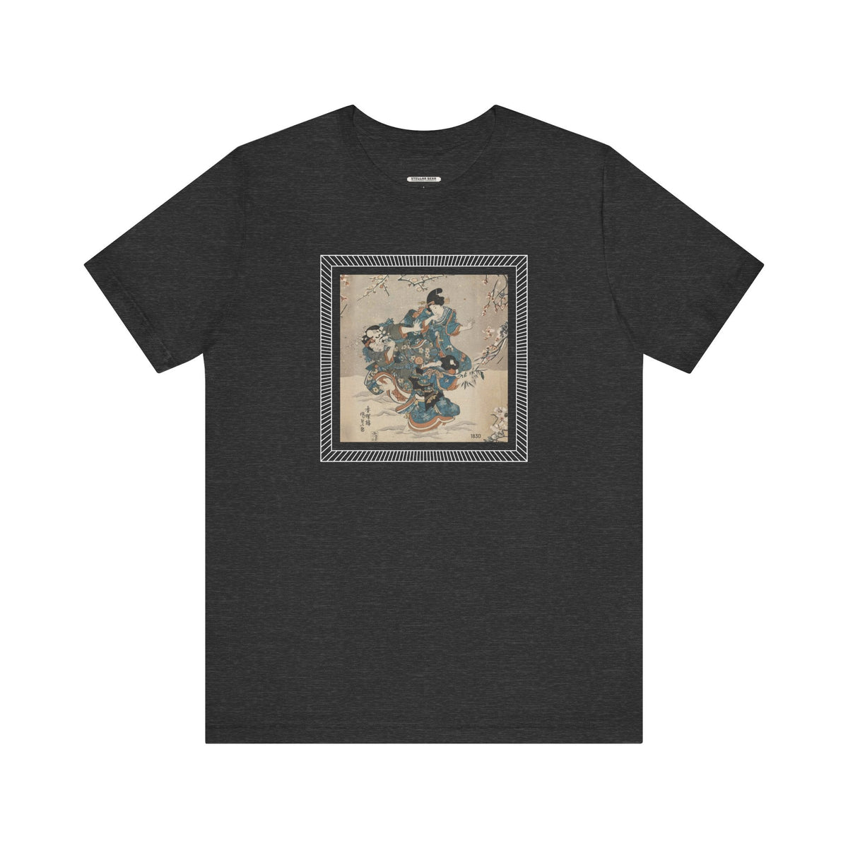 Snowball Fight 1830 Vintage Graphic T-Shirt product image 9