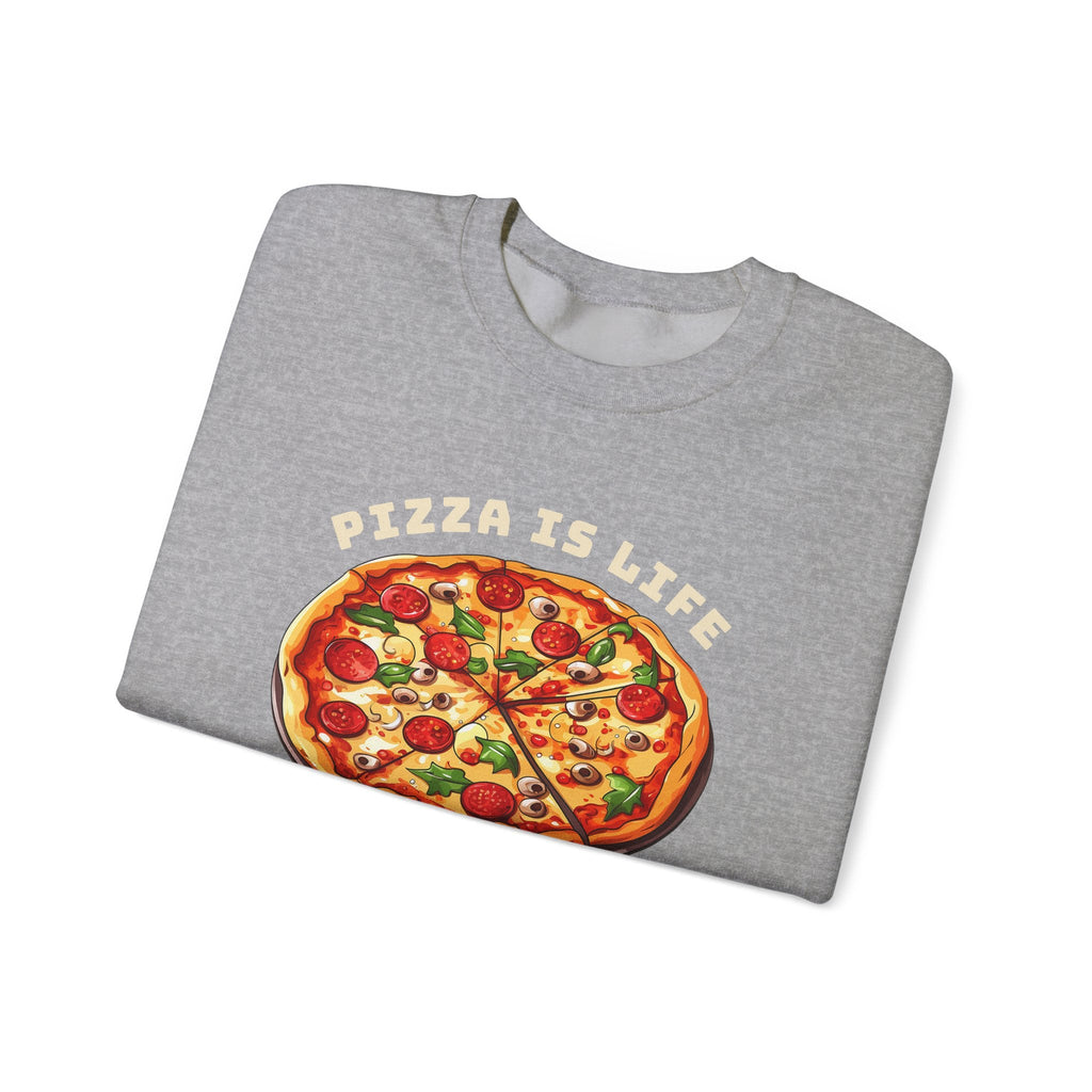 Pizza is Life Graphic Sweatshirt product image 11