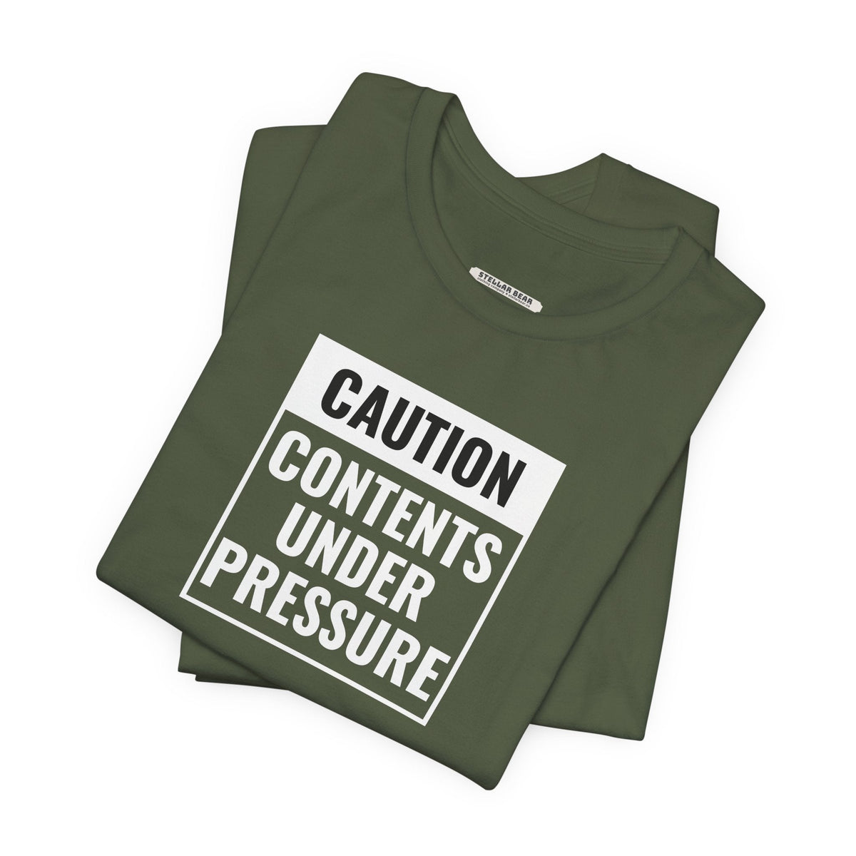 Caution, Contents Under Pressure Graphic T-Shirt product image 8