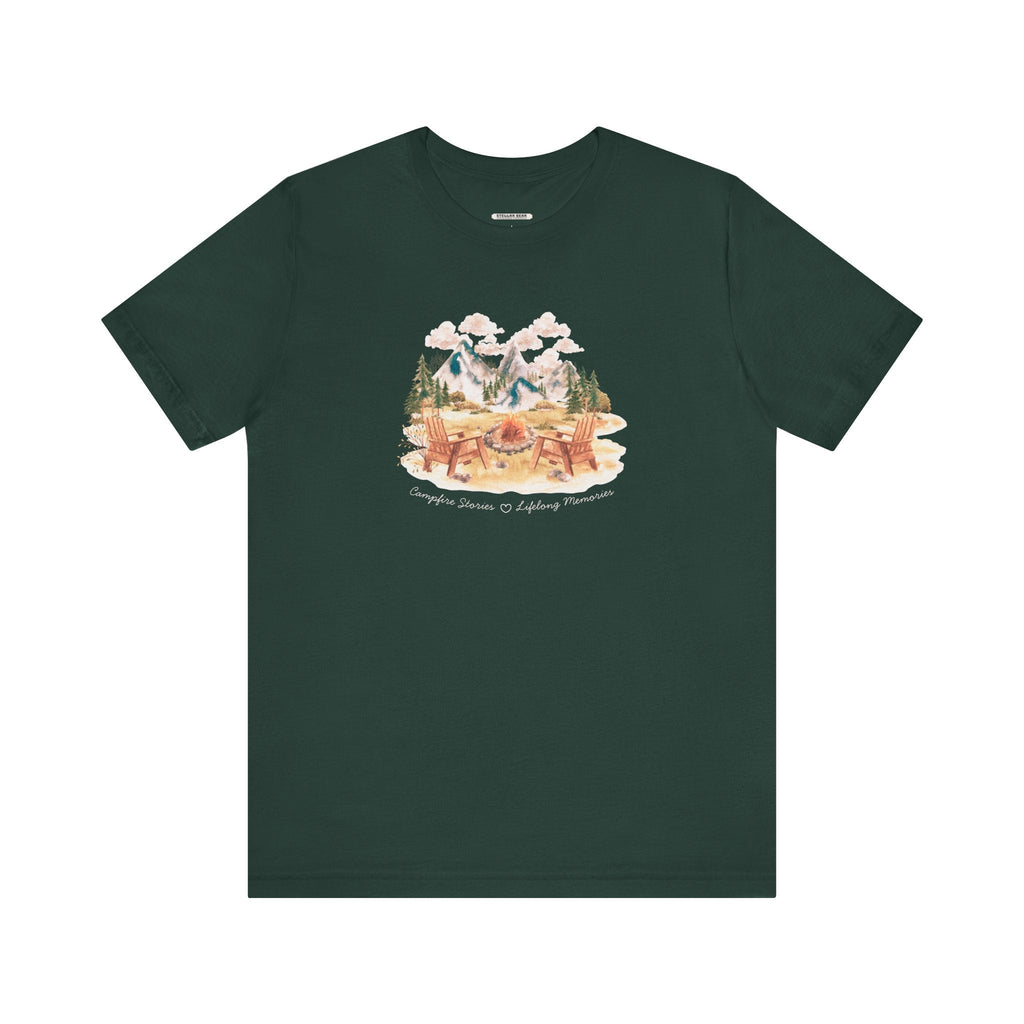 Campfire Stories Lifelong Memories Graphic T-Shirt product image 7