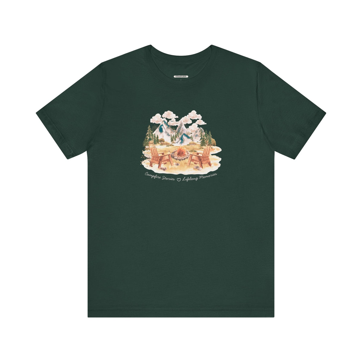 Campfire Stories Lifelong Memories Graphic T-Shirt product image 7