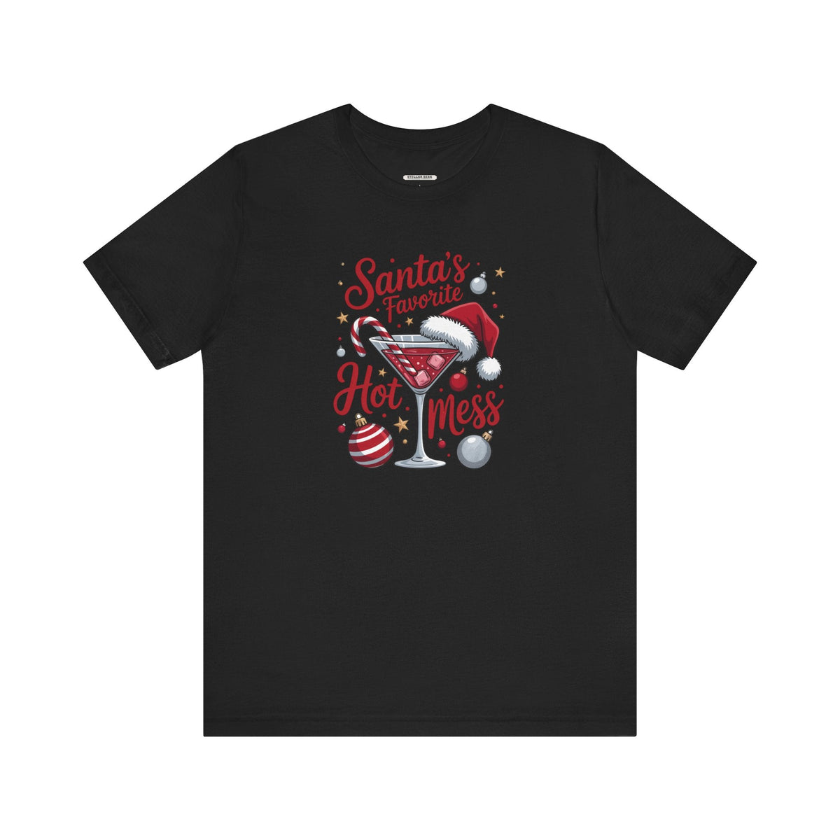 Santa's Hot Mess Graphic T-Shirt product image 5