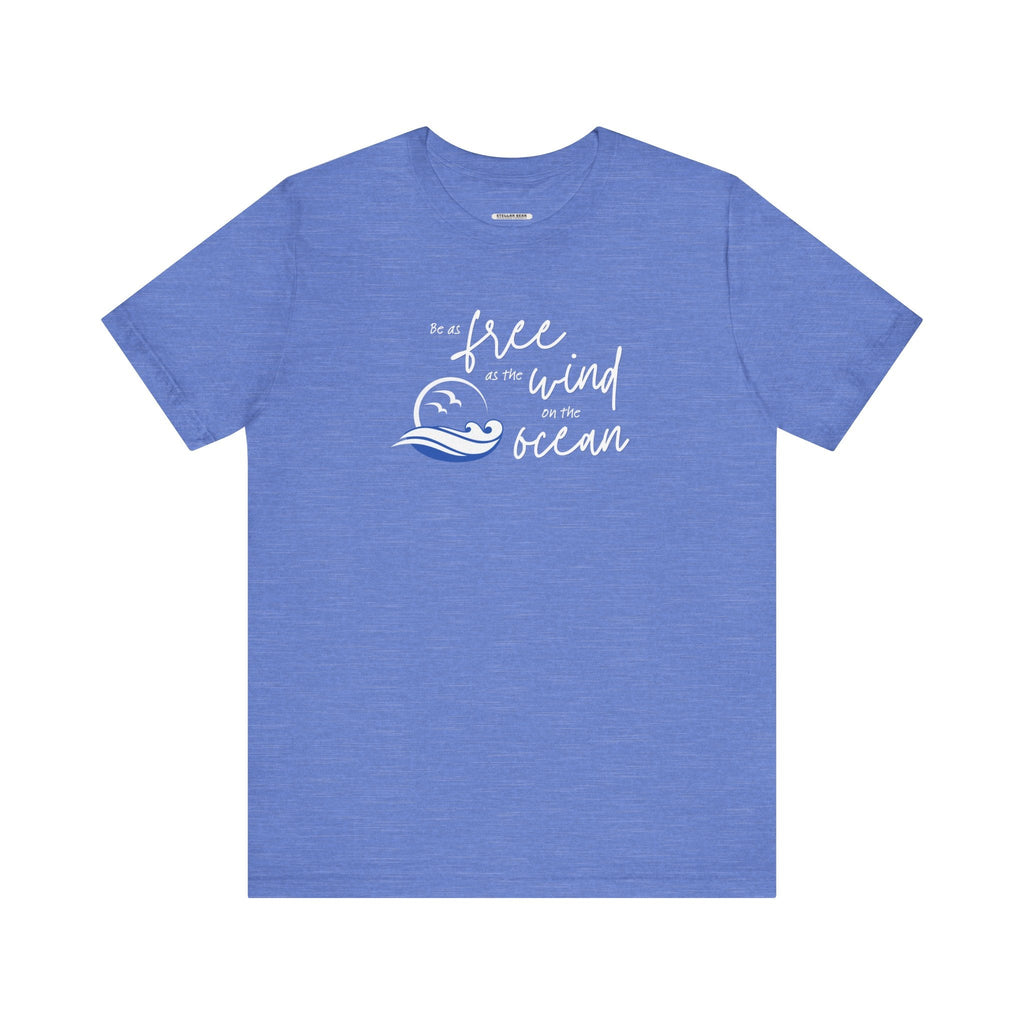 Be as Free as the Wind on Ocean Graphic T-Shirt product image 6