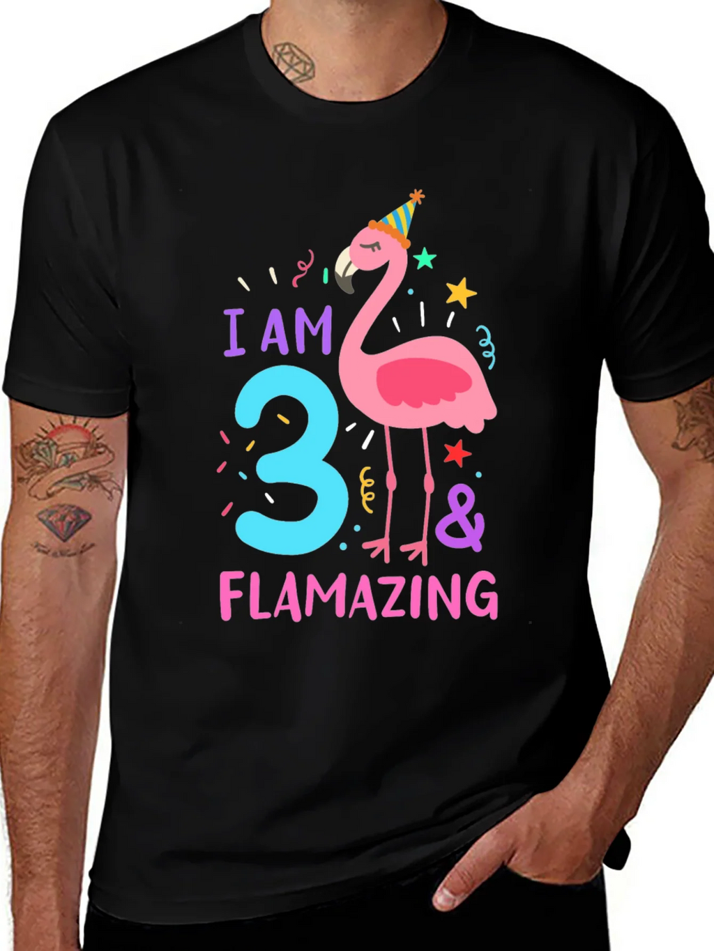Flamazing Birthday T-Shirt - Third product image 1
