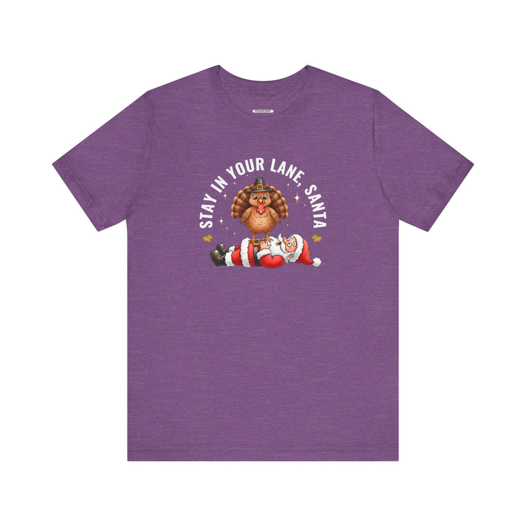 Stay in Your Lane, Santa Graphic T-Shirt product image 12