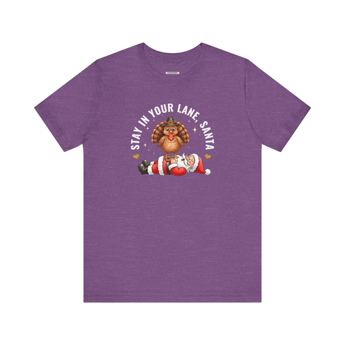 Stay in Your Lane, Santa Graphic T-Shirt product image 12