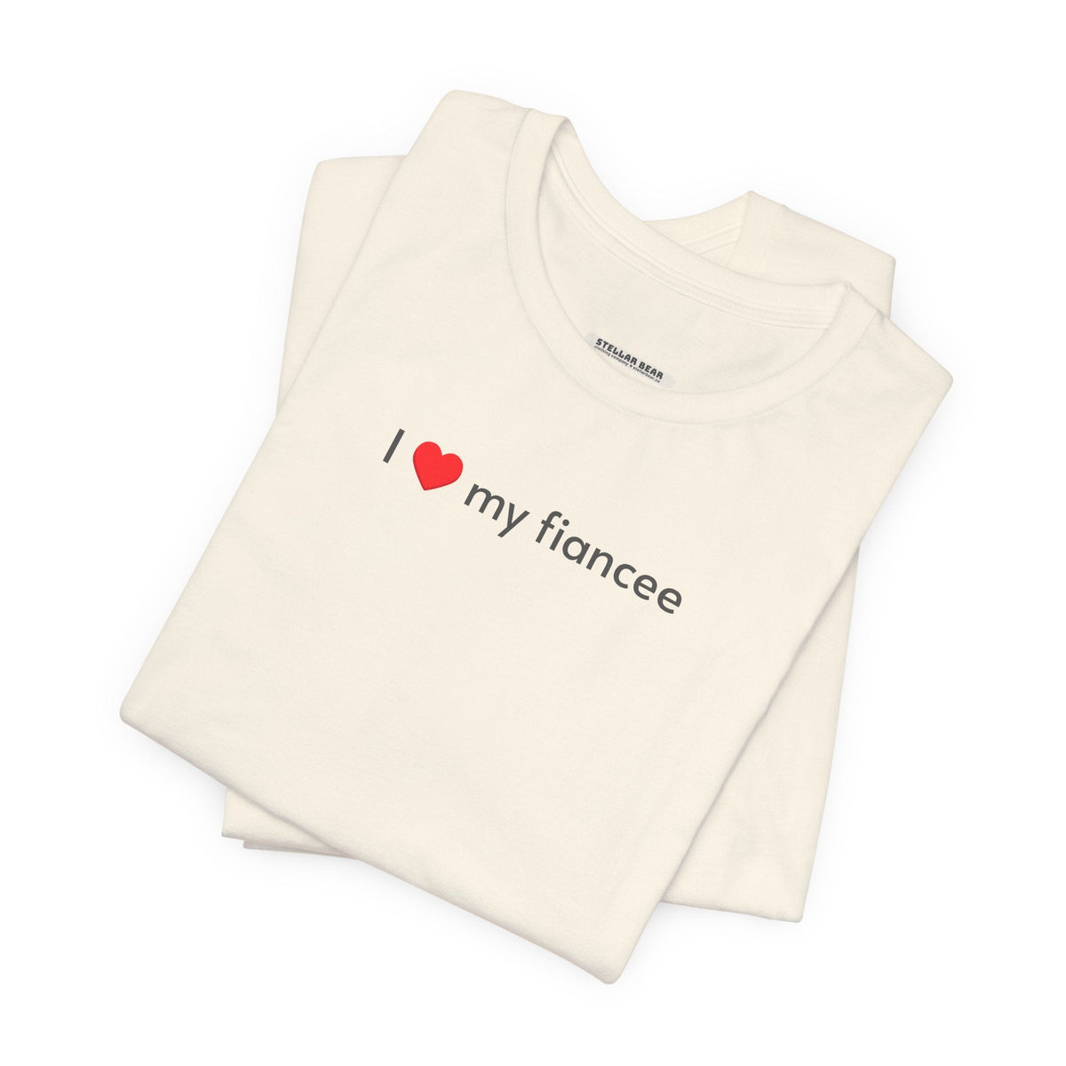 I Love My Fiancee T-Shirt product image 4