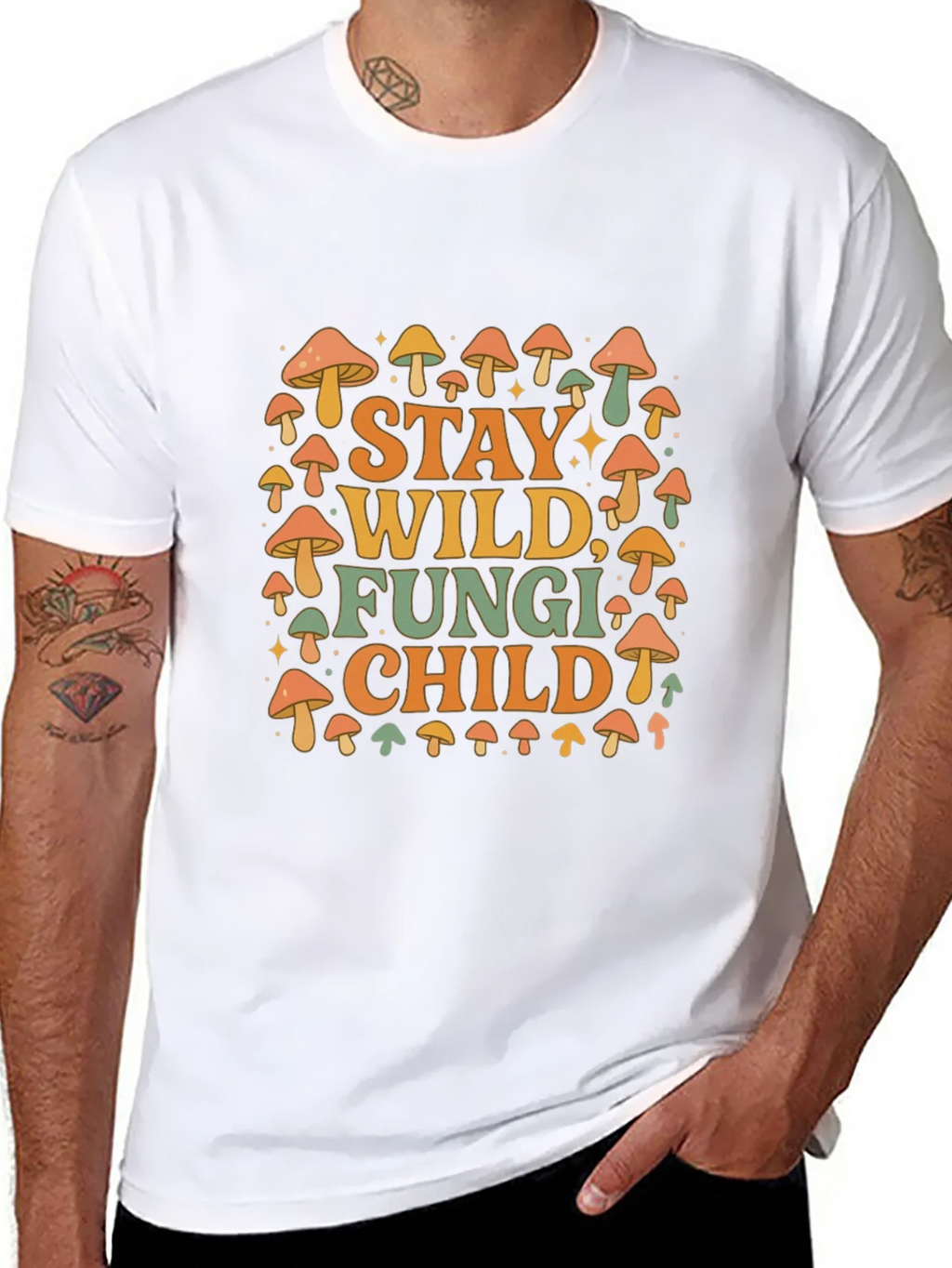 Stay Wild Fungi Child Graphic T-Shirt product image 7