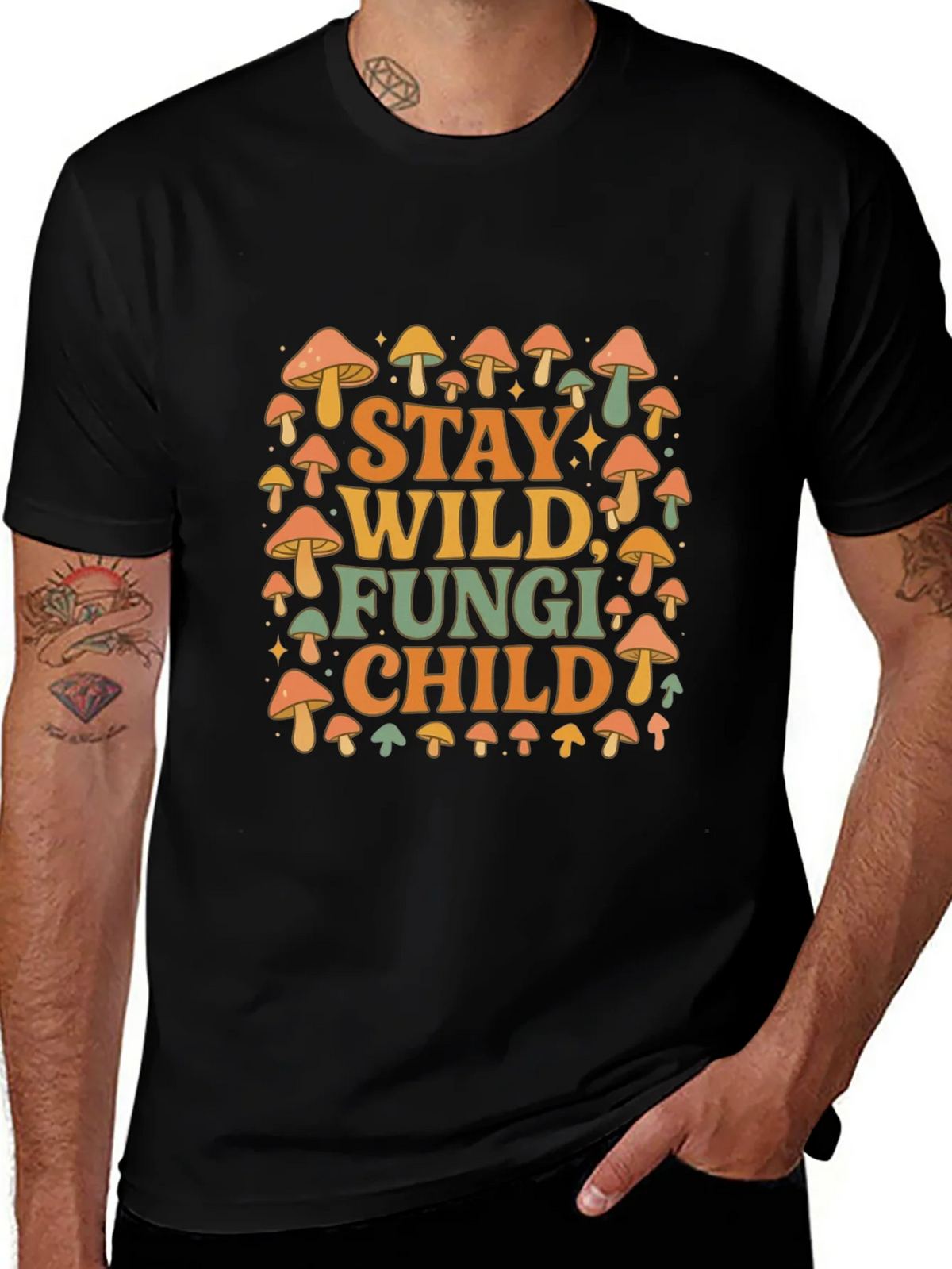 Stay Wild Fungi Child Graphic T-Shirt product image 1