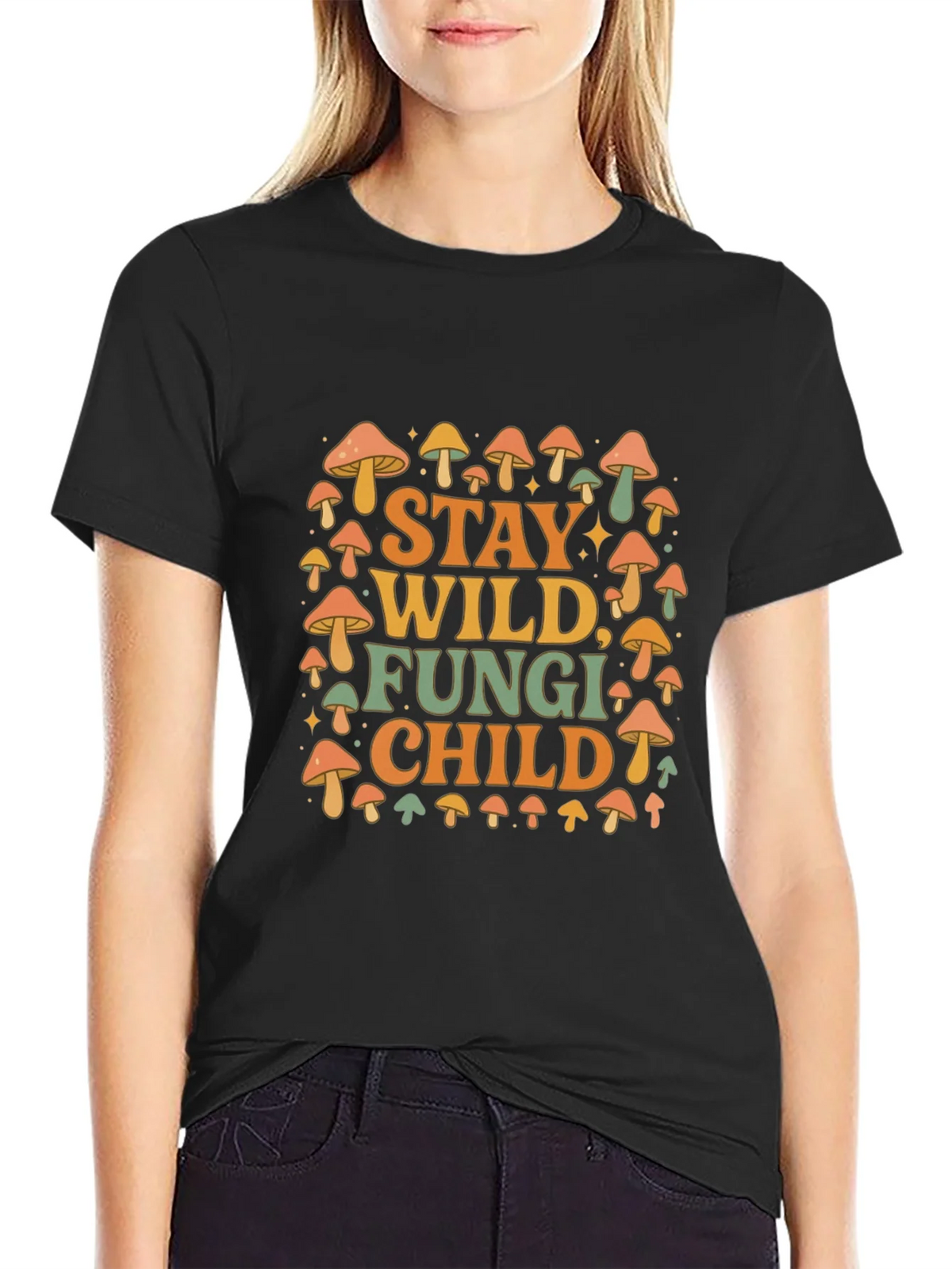 Stay Wild Fungi Child Graphic T-Shirt product image 2