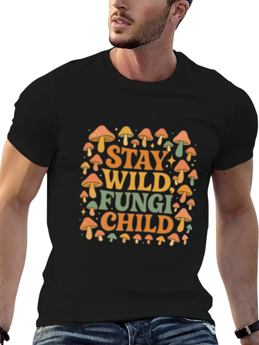 Stay Wild Fungi Child Graphic T-Shirt product image 6