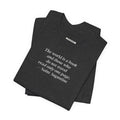 The World is a Book ... Travel Minimalist Style T-Shirt product image 1