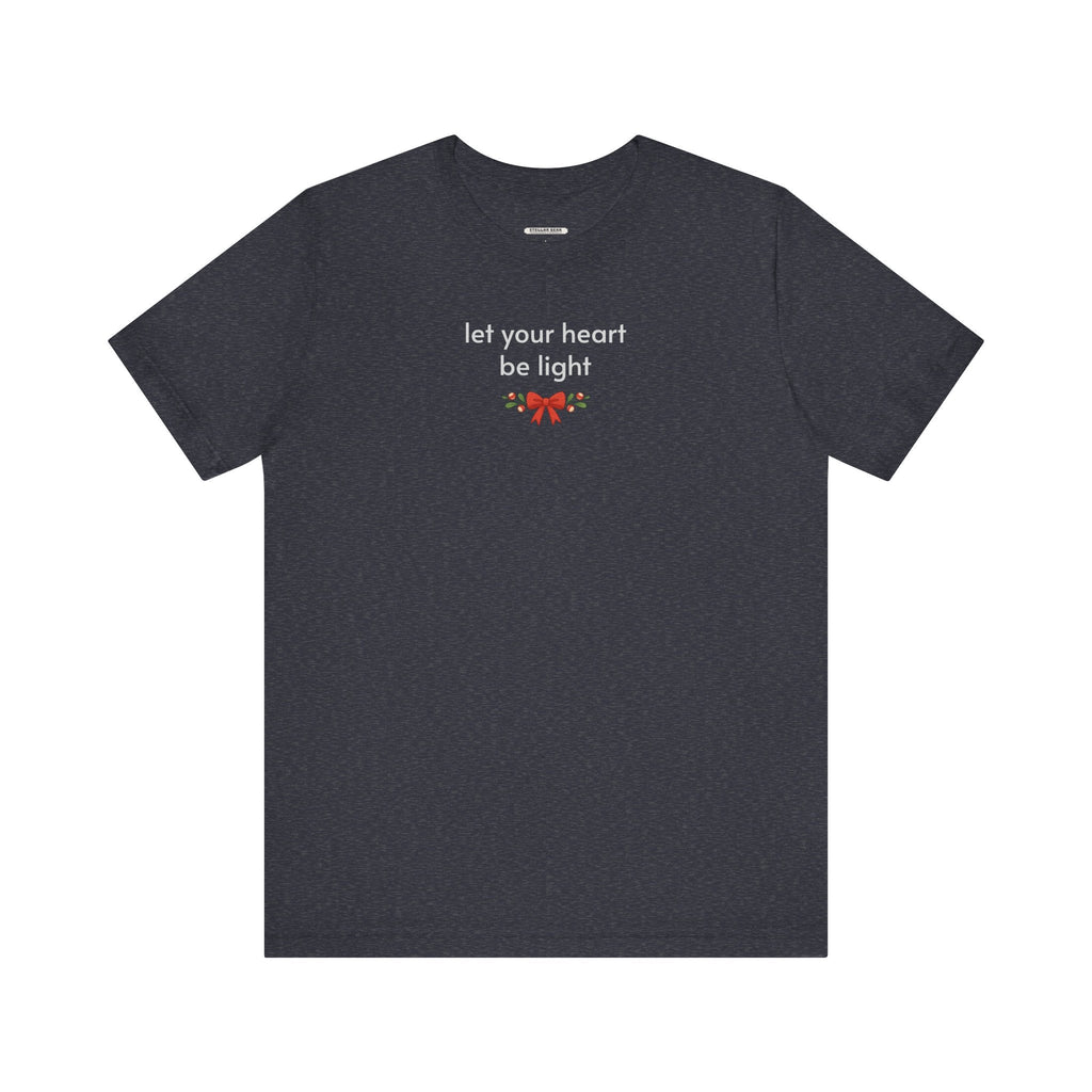 Let Your Heart Be Light Minimalist Style T-Shirt product image 10