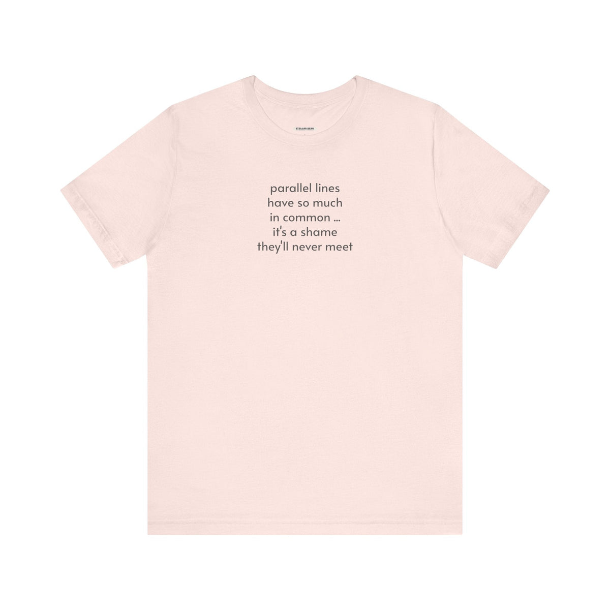 Parallel Lines Minimalist Style T-Shirt product image 11