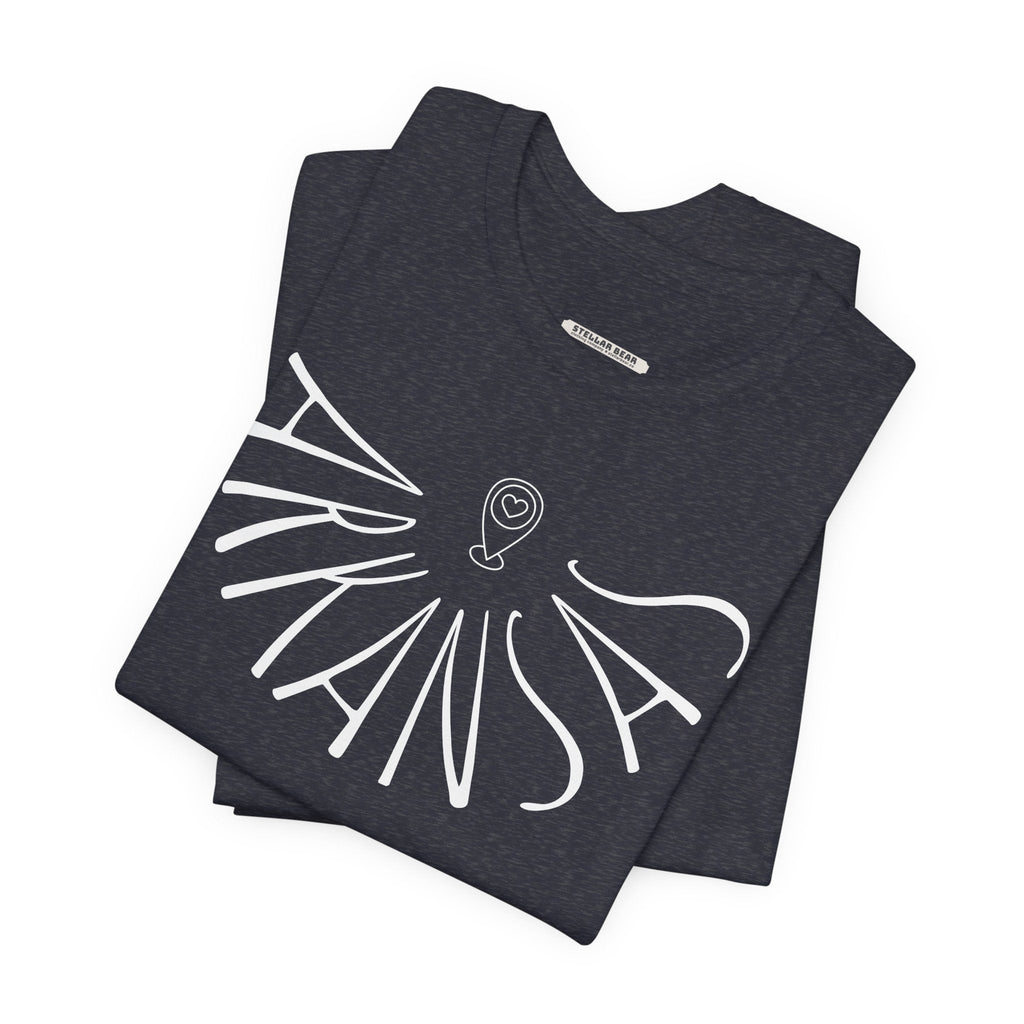 Arkansas Liquid Letters Graphic T-Shirt product image 1
