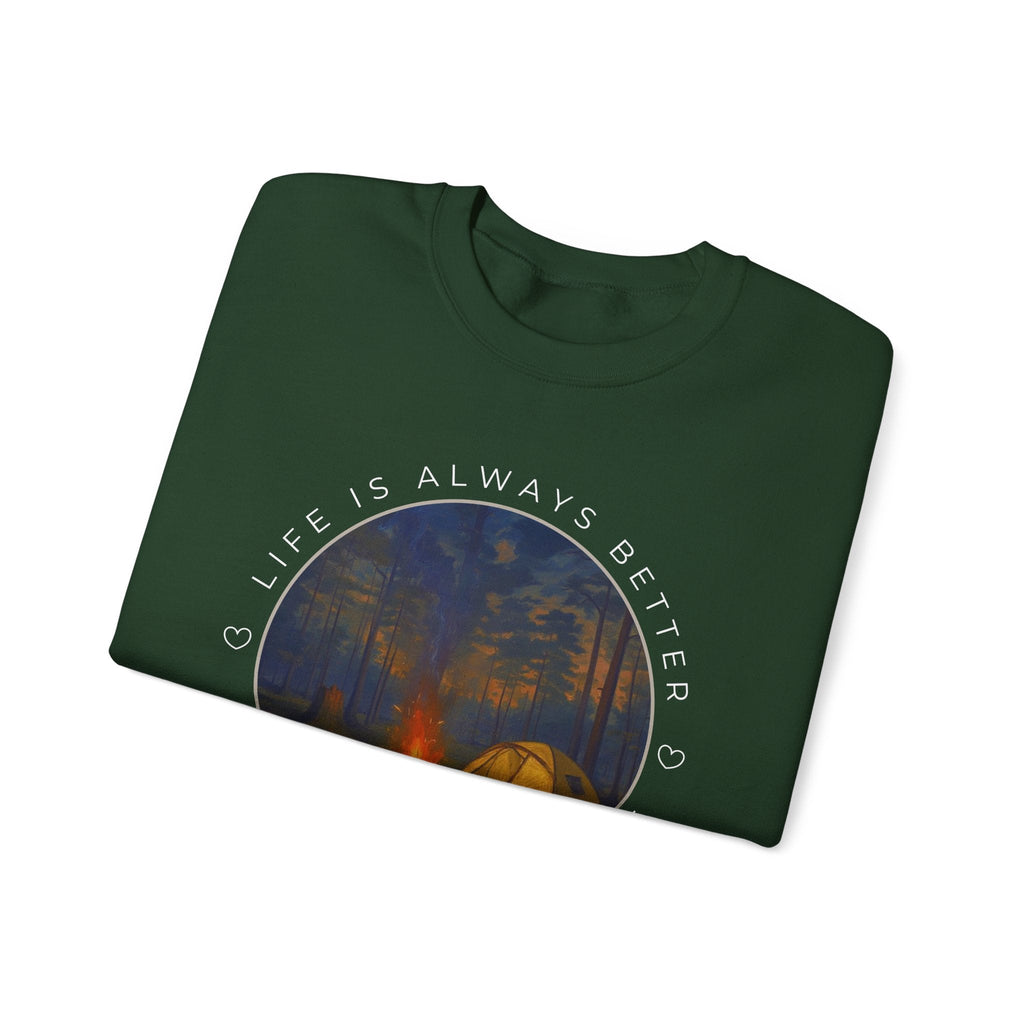 Life is Always Better Around the Campfire Graphic Sweatshirt product image 8