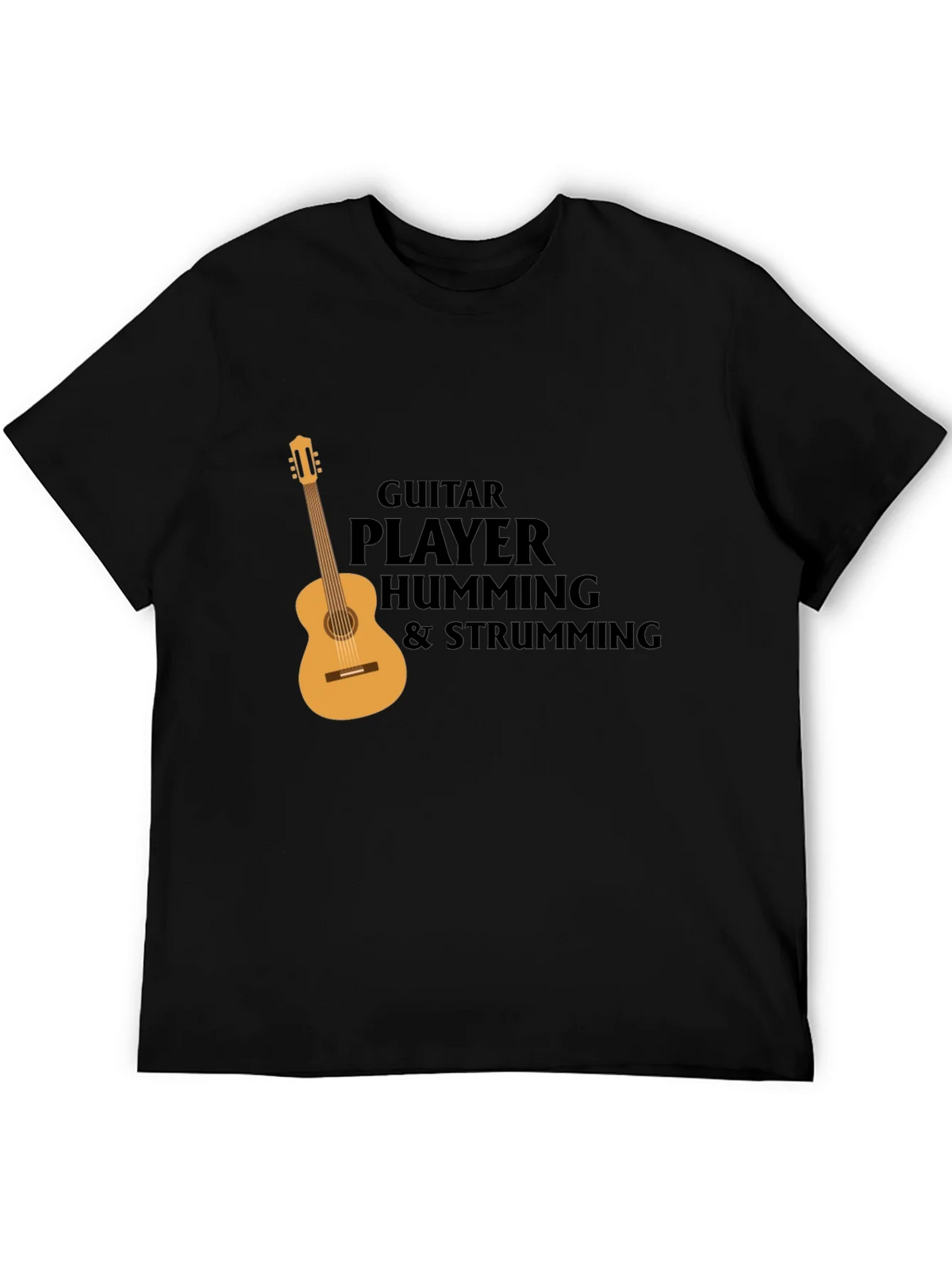 Guitar Player T-Shirt: Hum & Strum Tee product image 5