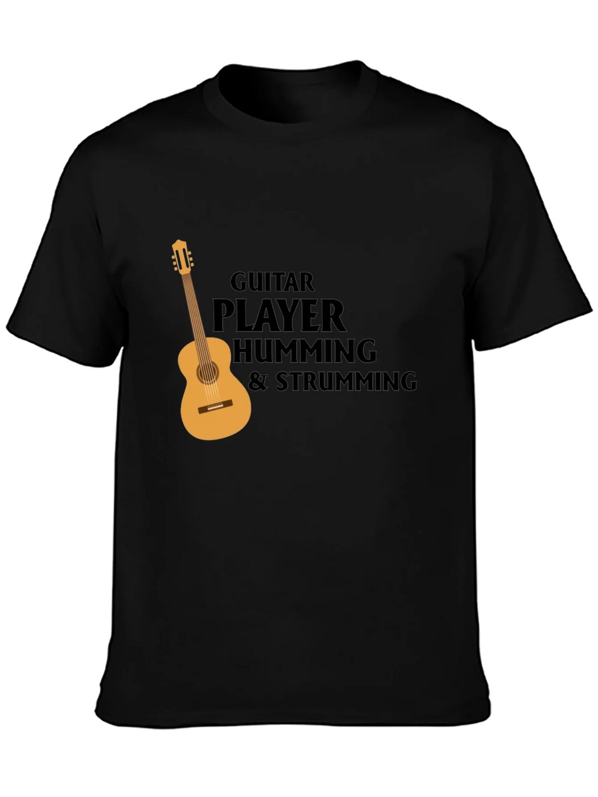 Guitar Player T-Shirt: Hum & Strum Tee product image 3