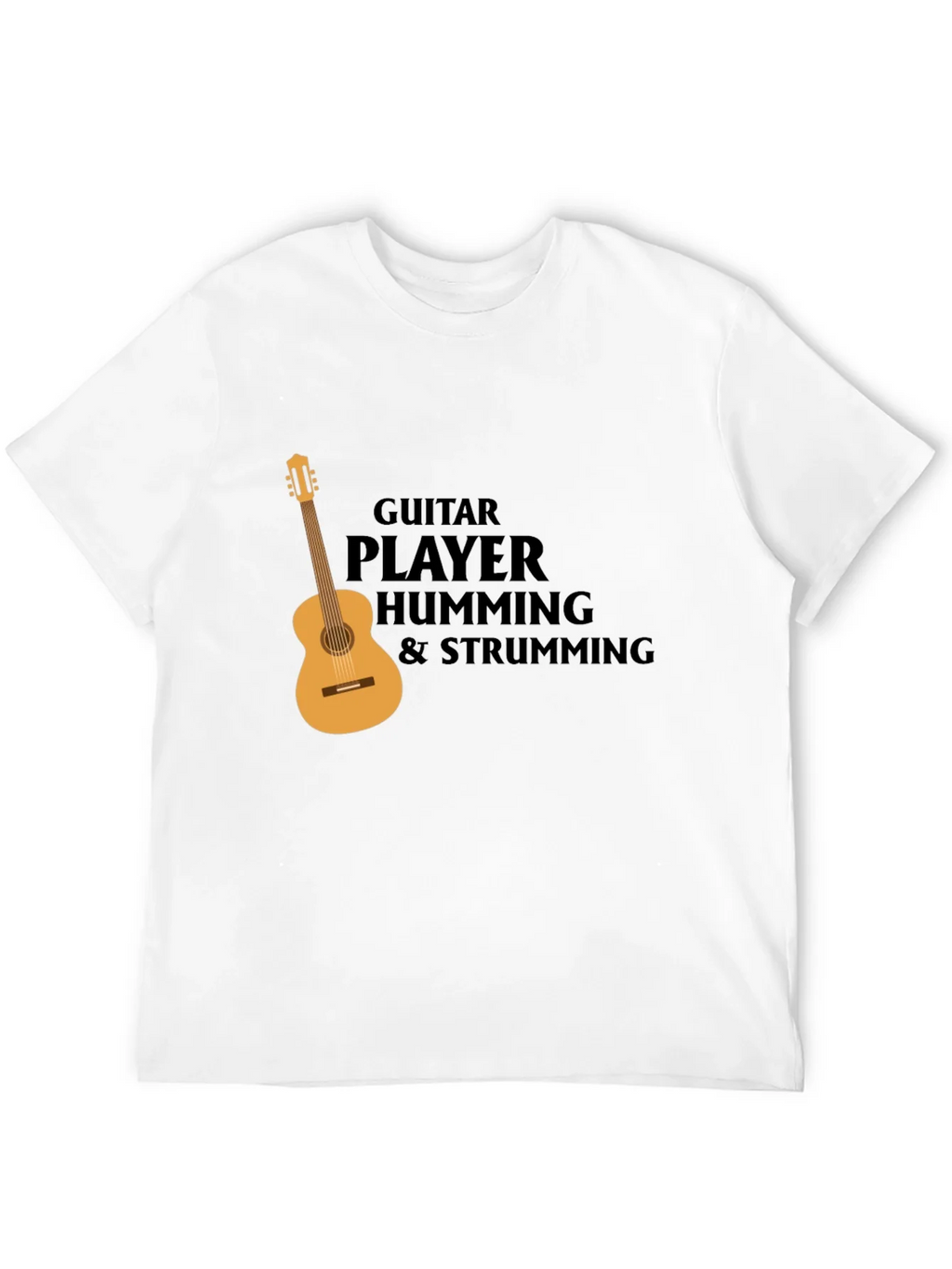 Guitar Player T-Shirt: Hum & Strum Tee product image 11