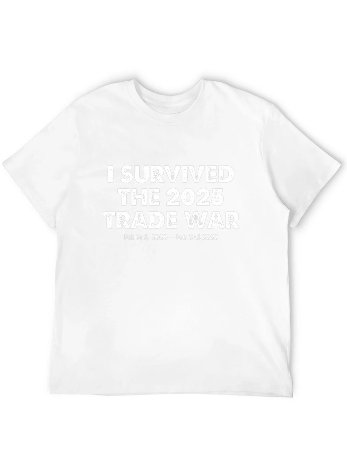 I Survived 2025 Trade War Black T-Shirt product image 11