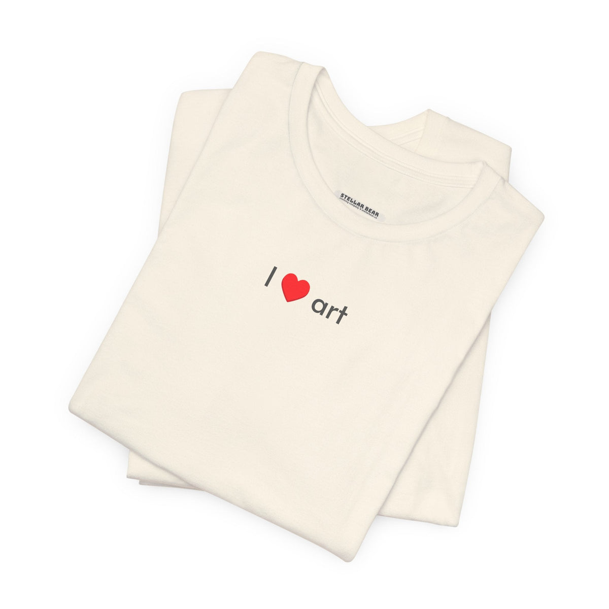 I Love Art Minimalist Style T-Shirt product image 4