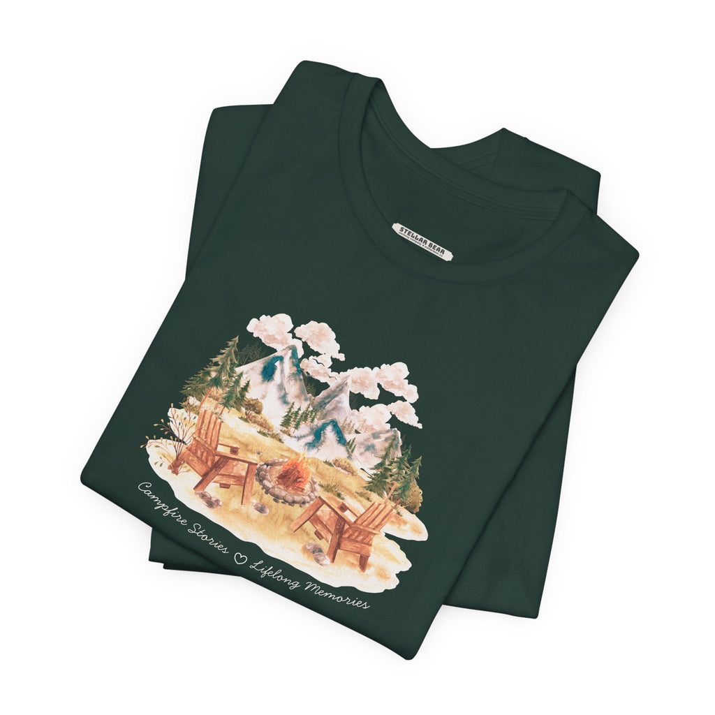 Campfire Stories Lifelong Memories Graphic T-Shirt product image 1