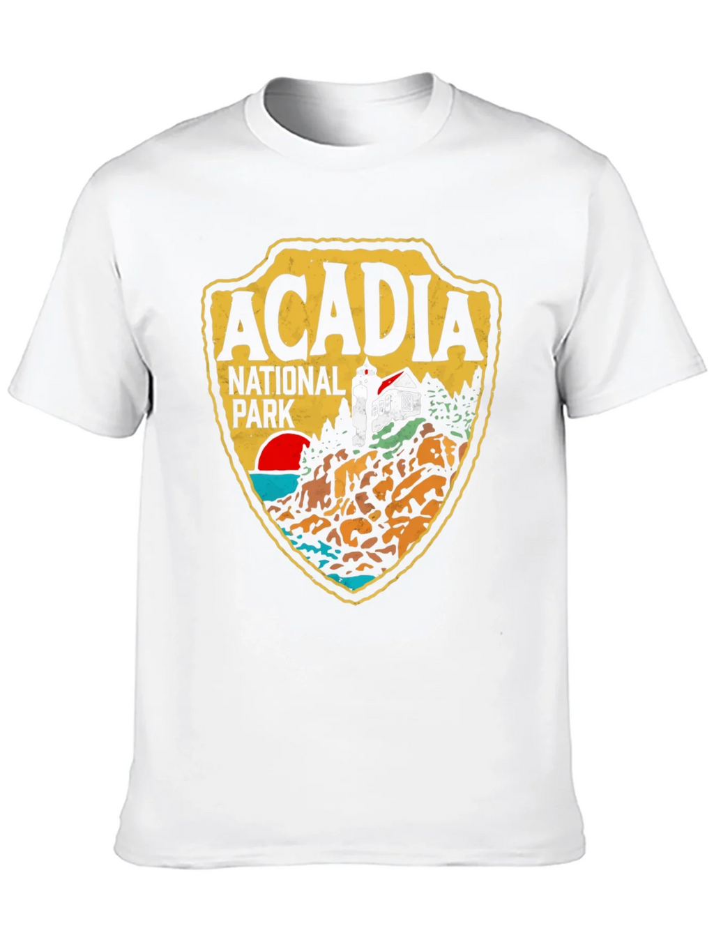 Acadia National Park Graphic Tee - Black Cotton product image 9