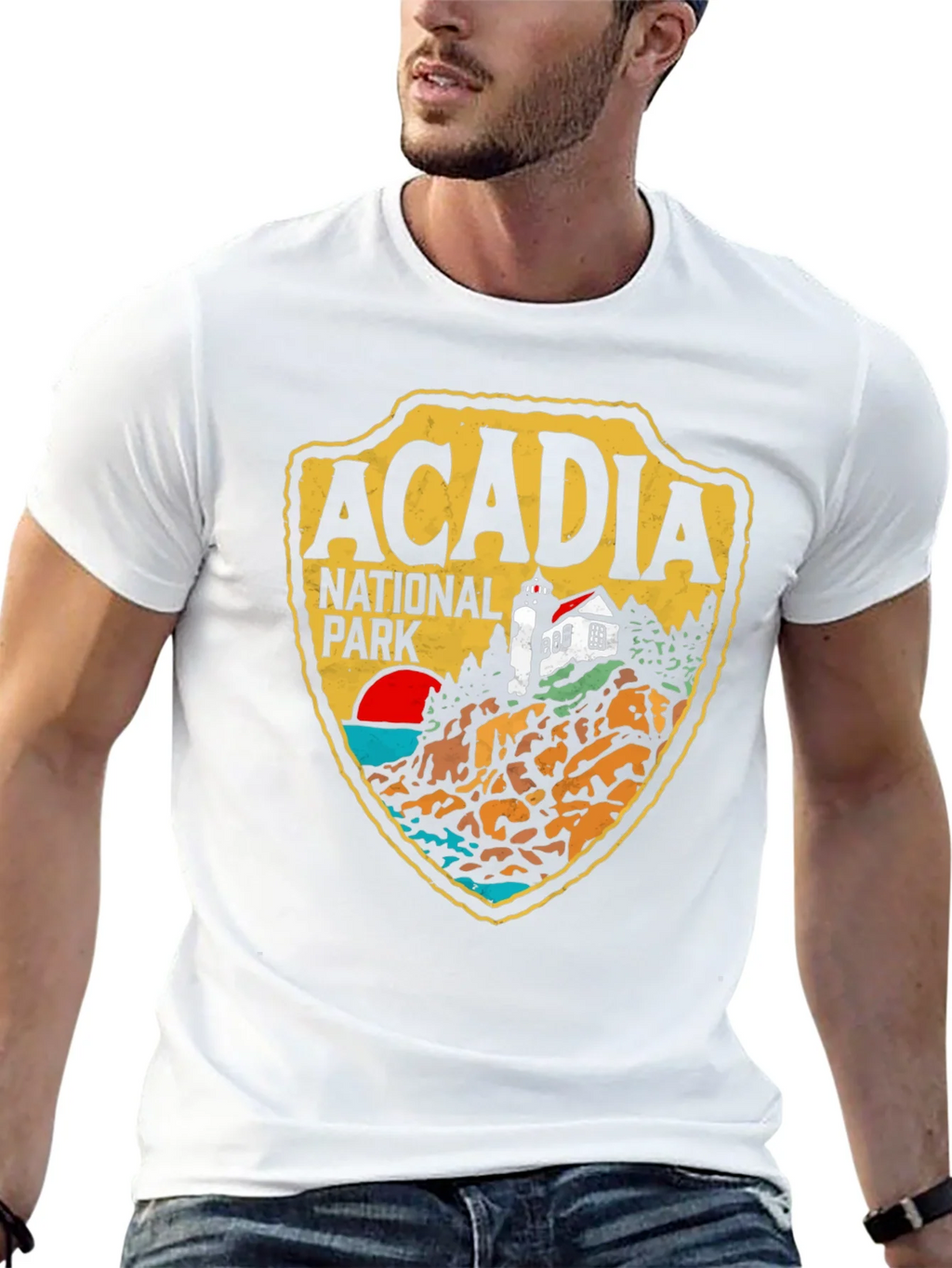 Acadia National Park Graphic Tee - Black Cotton product image 12