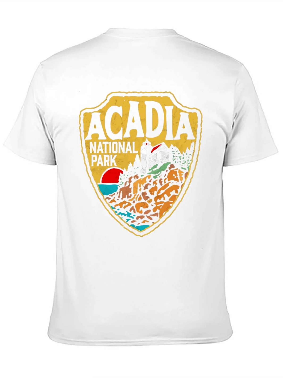 Acadia National Park Graphic Tee - Black Cotton product image 10