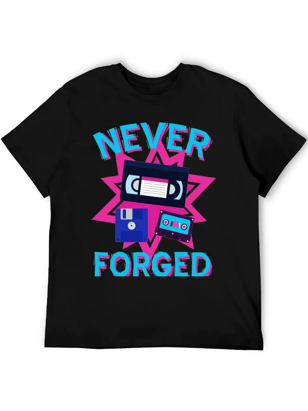 Never Forged Retro T-Shirt product image 5