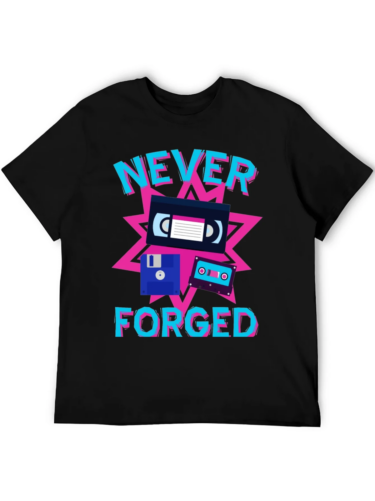 Never Forged Retro T-Shirt product image 5