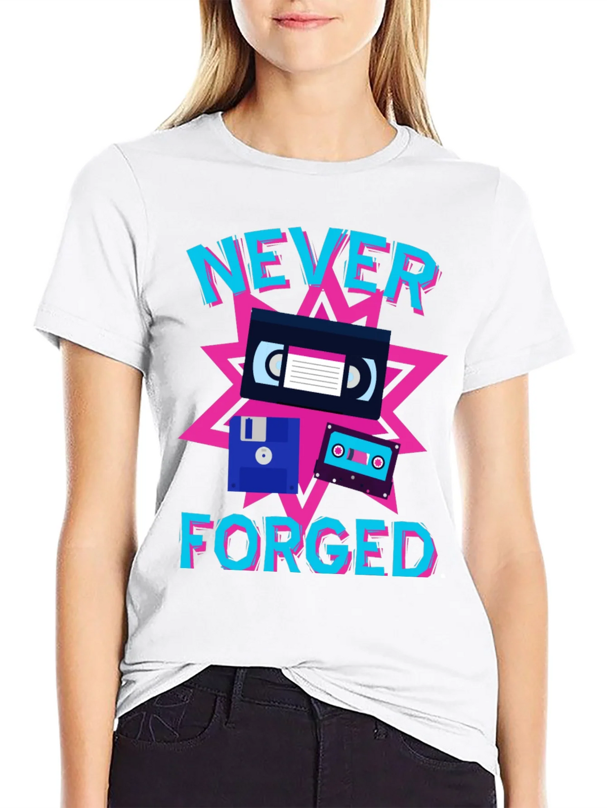 Never Forged Retro T-Shirt product image 8