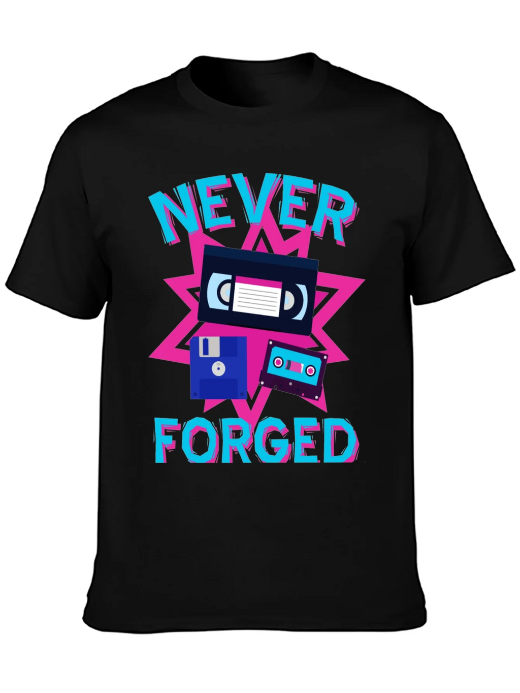 Never Forged Retro T-Shirt product image 3