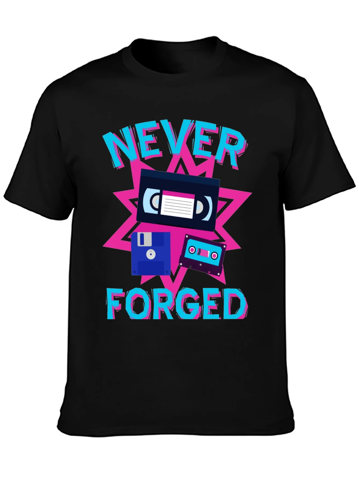 Never Forged Retro T-Shirt product image 3