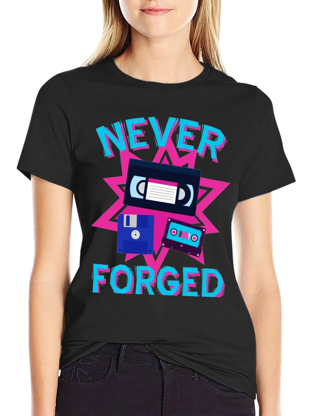 Never Forged Retro T-Shirt product image 2