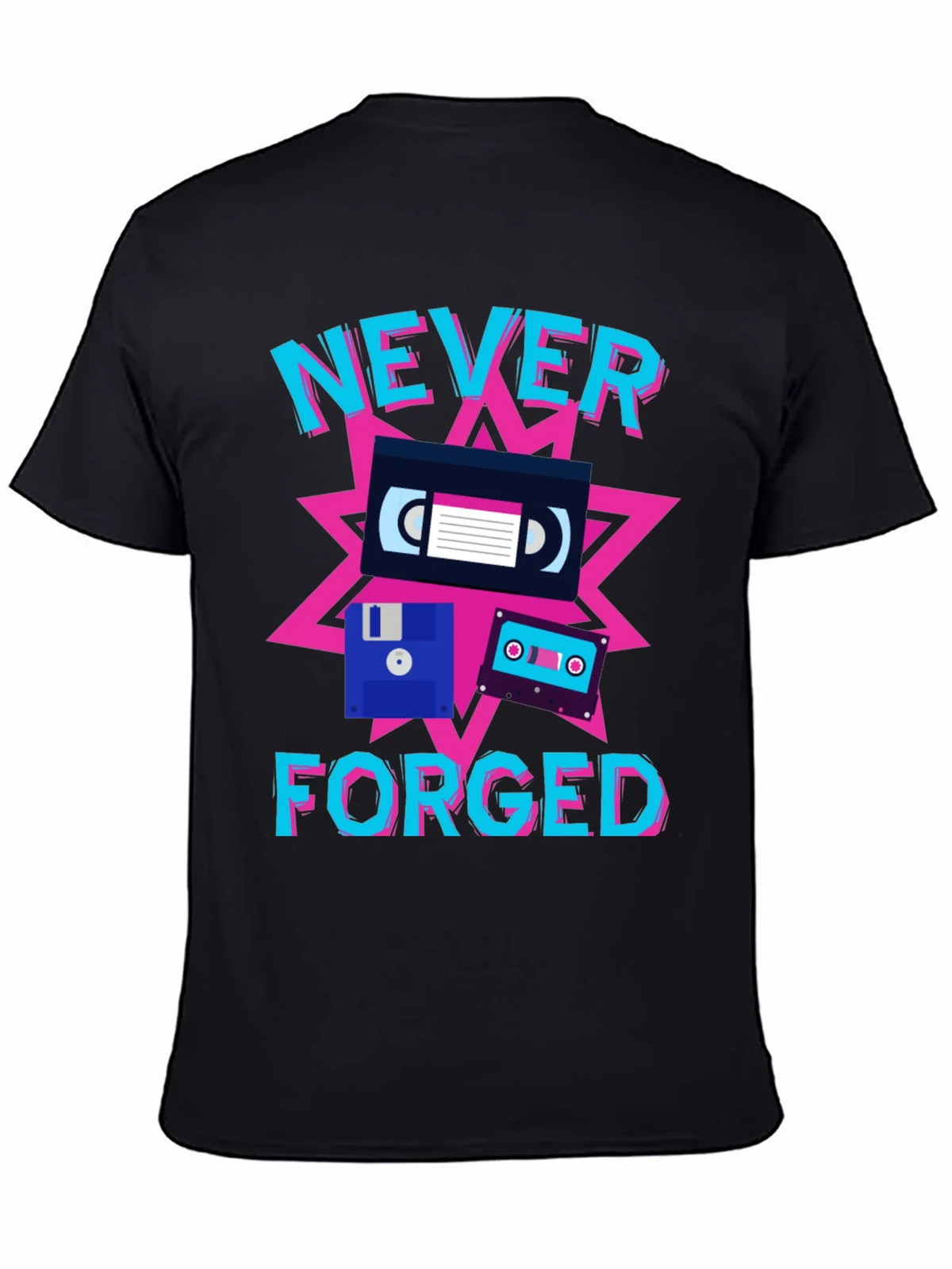 Never Forged Retro T-Shirt product image 4