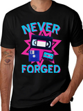 Never Forged Retro T-Shirt product image 1