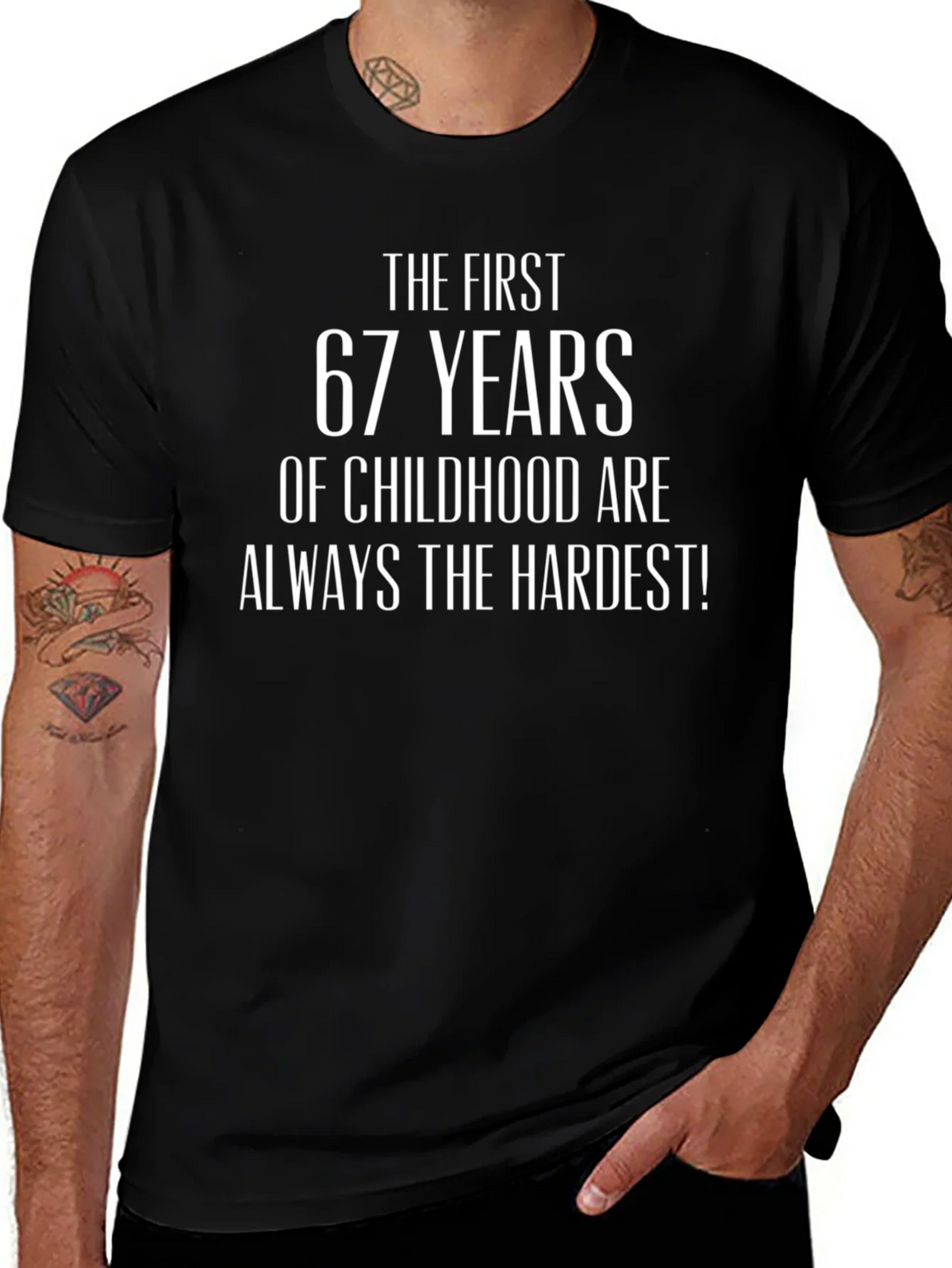 Funny 67 Years of Childhood T-Shirt product image 1