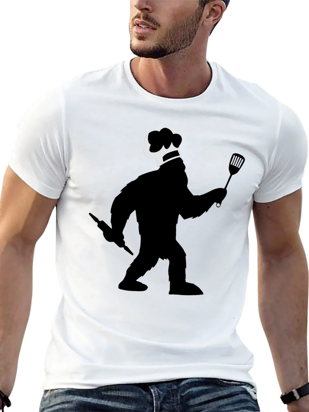 Chef Bigfoot T-Shirt - Funny Culinary Tee product image 12