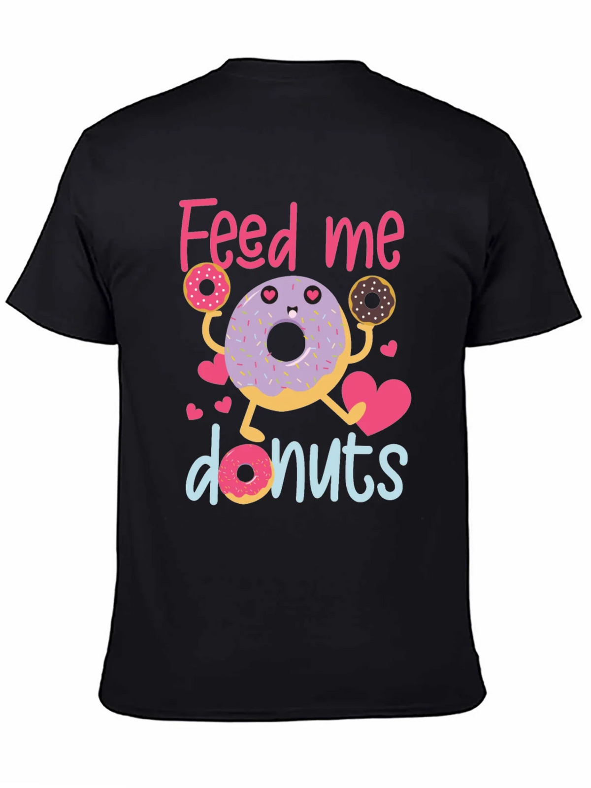 Feed Me Donuts T-Shirt - Cute Donut Lover Tee product image 2