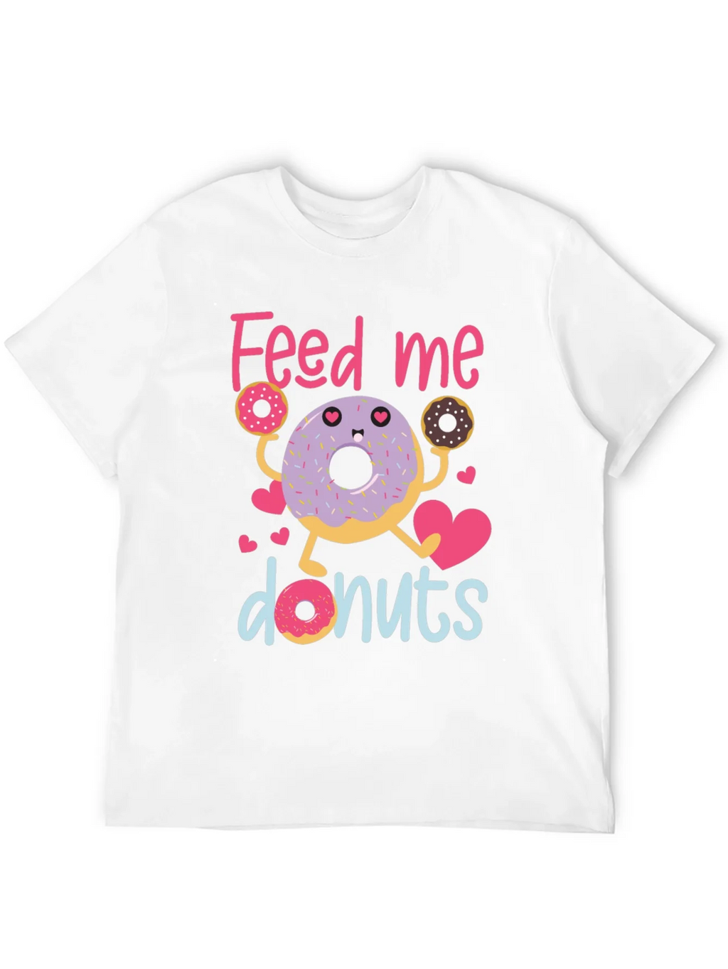 Feed Me Donuts T-Shirt - Cute Donut Lover Tee product image 6