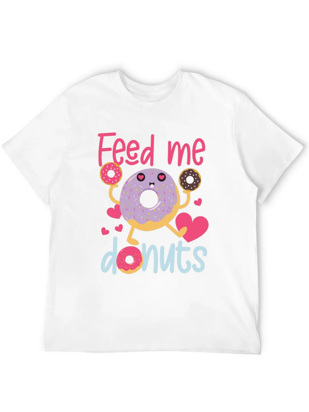Feed Me Donuts T-Shirt - Cute Donut Lover Tee product image 6