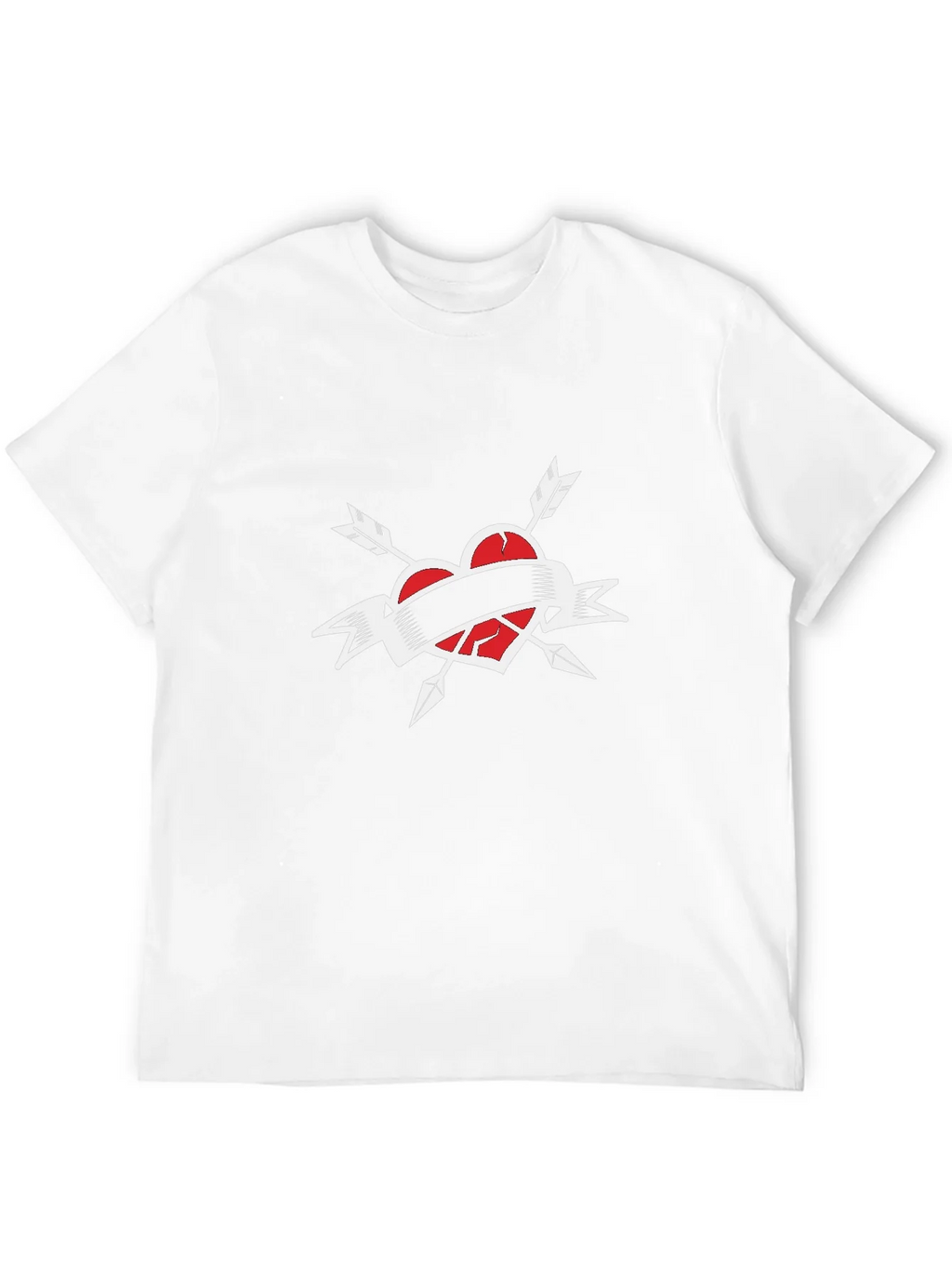 Broken Heart Arrow T-Shirt - Black product image 9
