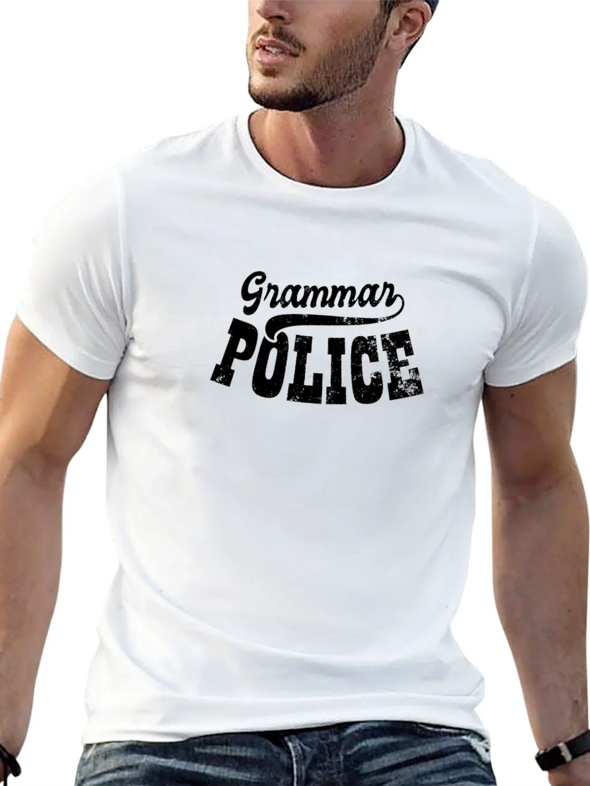 Grammar Police Graphic Tee - Correcting in Style product image 9